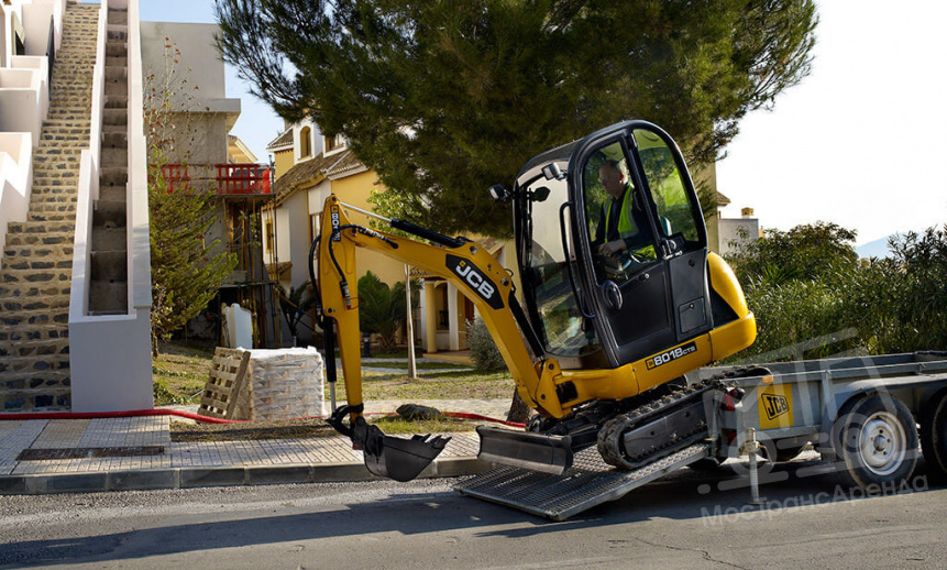 Аренда мини-экскаватора JCB 8018 CTS thumbnail 3