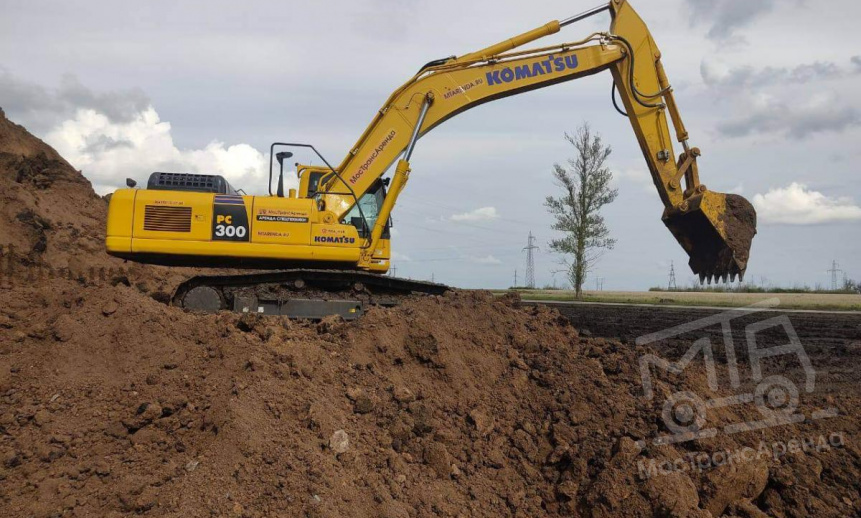 Гусеничный экскаватор Komatsu PC300 thumbnail 0