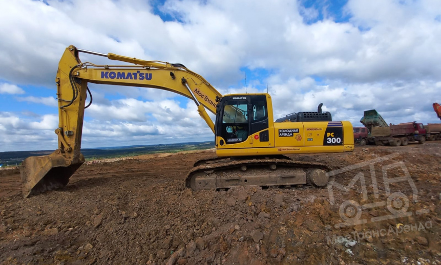 Гусеничный экскаватор Komatsu PC300 thumbnail 4