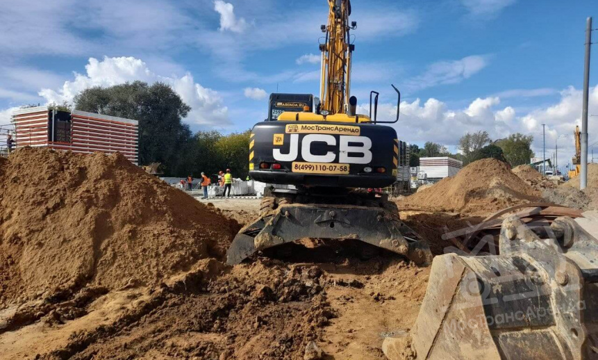 Аренда колесного экскаватора с грейфером 12 метров thumbnail 3