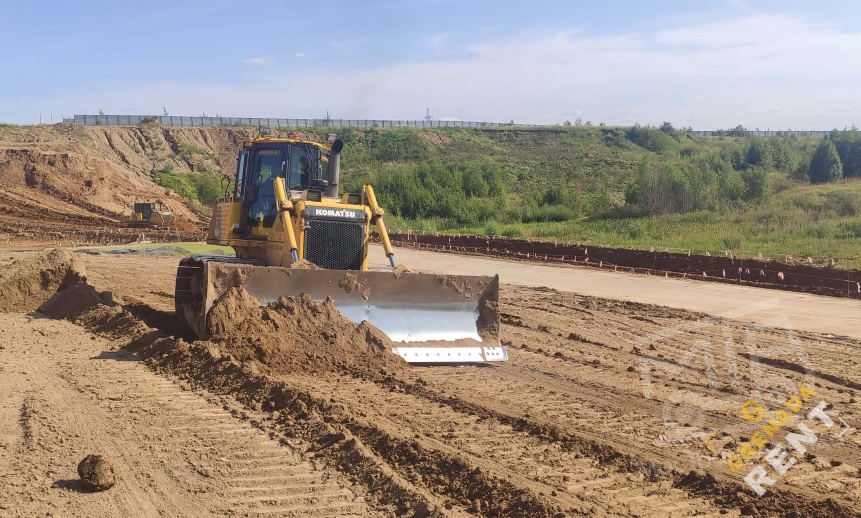 Аренда бульдозера Komatsu D65PX-16 болотоход thumbnail 6