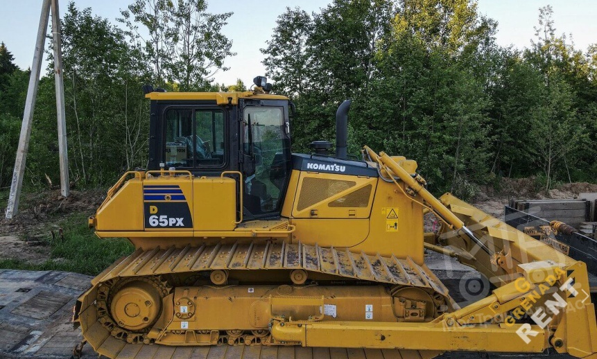 Аренда бульдозера Komatsu D65PX-16 болотоход thumbnail 8