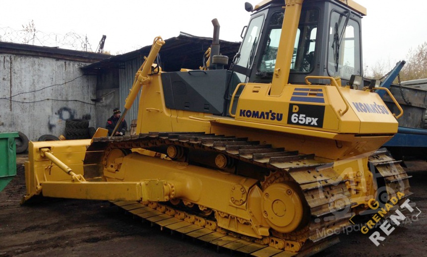 Аренда бульдозера Komatsu D65PX-16 болотоход thumbnail 9
