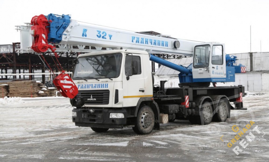 Аренда автокрана Галичанин - 32 тонны thumbnail 2