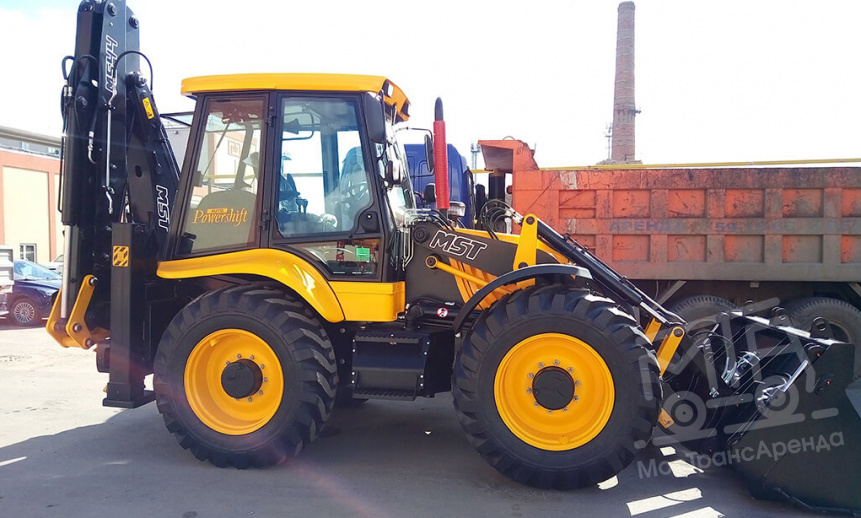 Аренда экскаватора-погрузчика MST M544 thumbnail 0