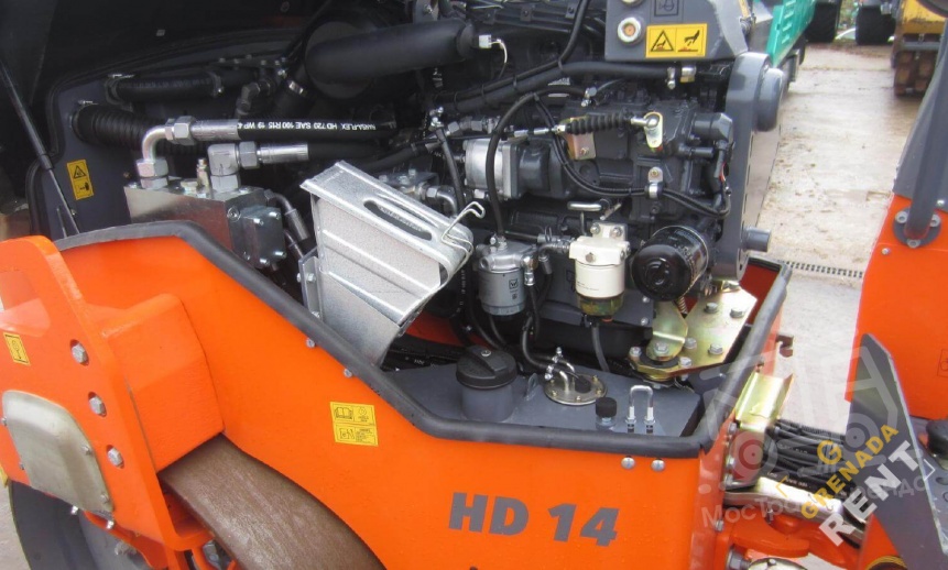 Аренда тротуарного катка Hamm HD 14 VV - 4,5 тонны thumbnail 3