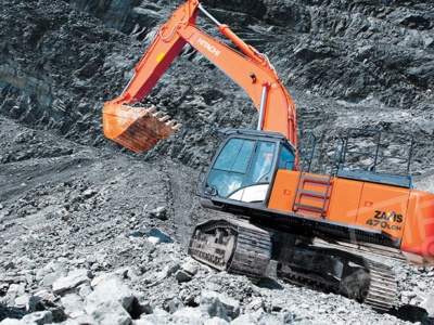 Аренда гусеничного экскаватора Hitachi ZX470-5G