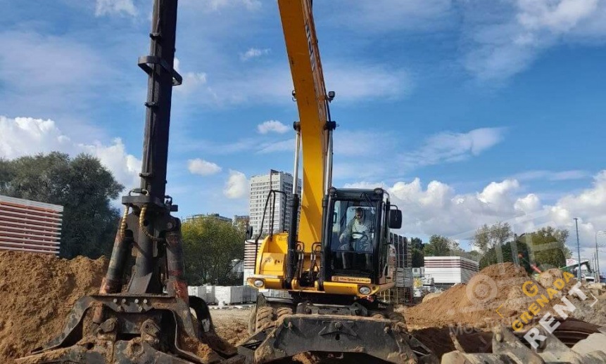 Аренда колесного экскаватора с грейфером 12 метров thumbnail 2
