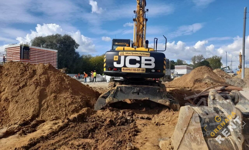 Аренда колесного экскаватора с грейфером 12 метров thumbnail 3