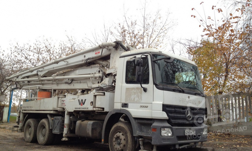 Аренда бетононасоса MERCEDES ACTROS - 32 м thumbnail 0