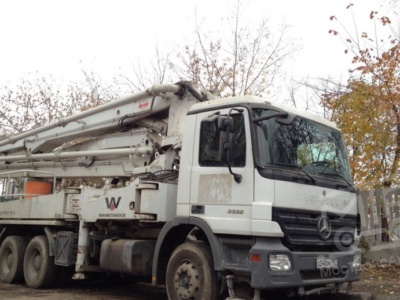 Аренда бетононасоса MERCEDES ACTROS - 32 м