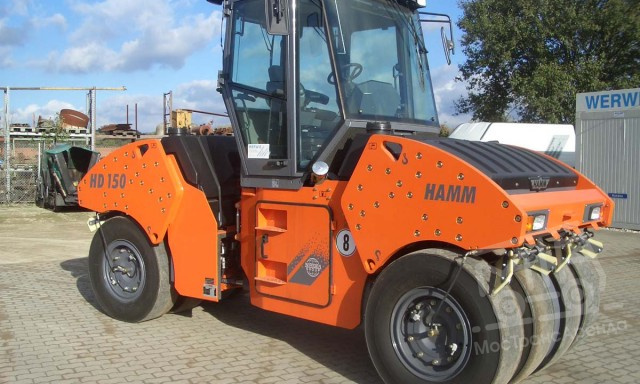 Аренда грунтового катка Hamm HD 150 - 14,5 тонн thumbnail 0
