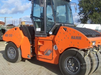 Аренда грунтового катка Hamm HD 150 - 14,5 тонн