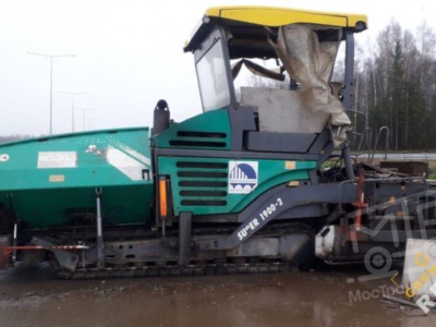 Аренда асфальтоукладчика Vogele SUPER 1900-2