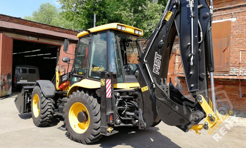 Аренда экскаватора-погрузчика MST M544 thumbnail 2