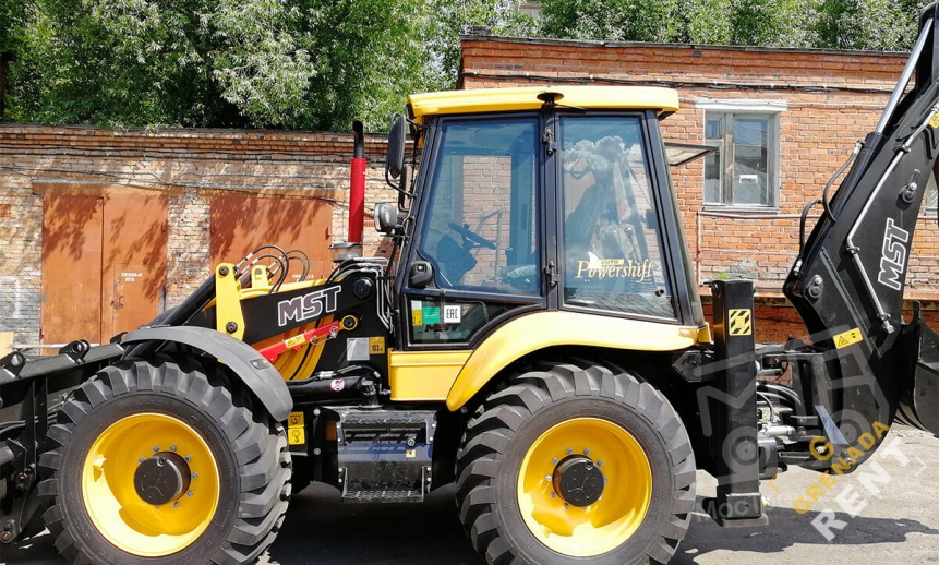 Аренда экскаватора-погрузчика MST M544 thumbnail 3
