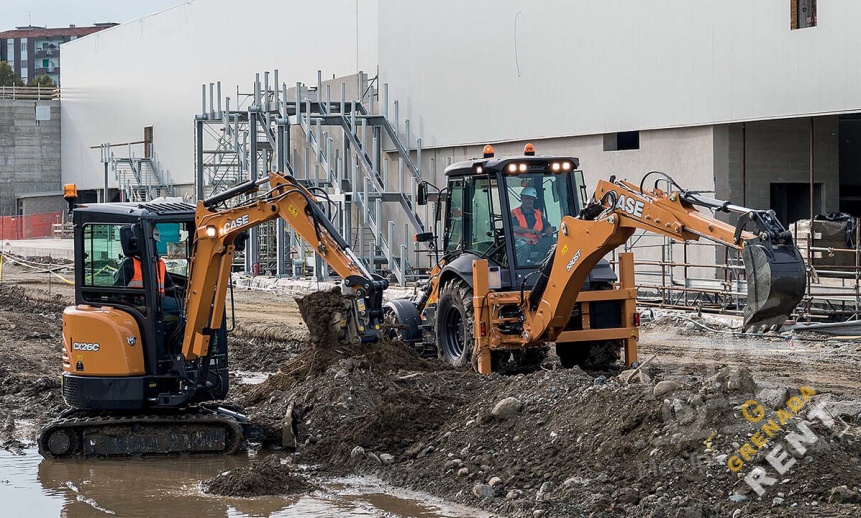 Аренда экскаватора-погрузчика Case 580ST thumbnail 1