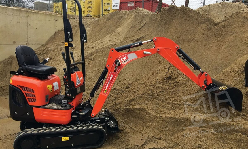 Аренда мини-экскаватора Kubota K008-5 thumbnail 0