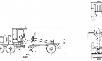 Аренда грейдера ГС-14.02 - 13,5 тонн thumbnail 3