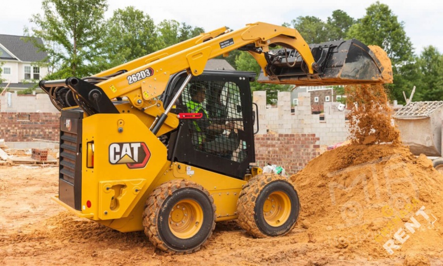 Аренда мини-погрузчика CAT 262D3 thumbnail 1