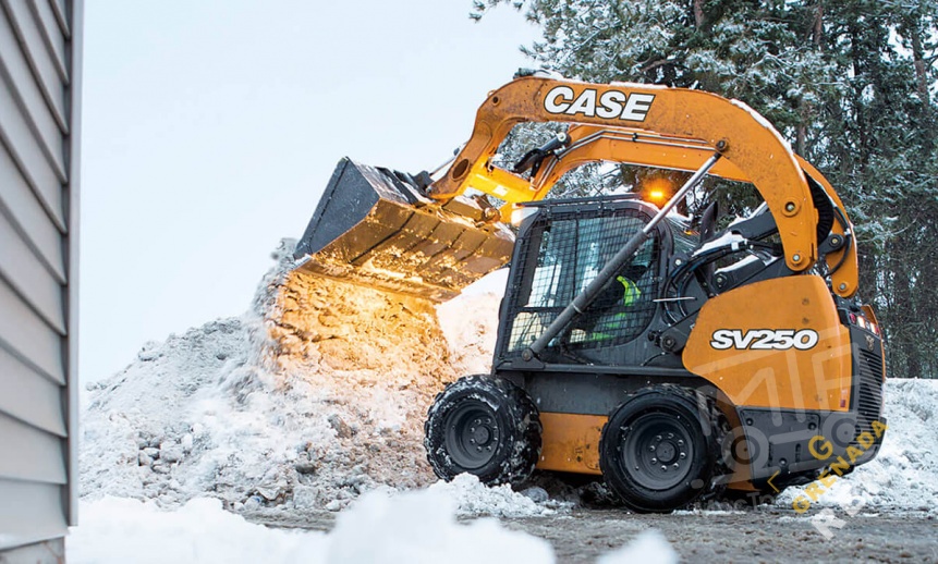 Аренда мини-погрузчика CASE SV250 thumbnail 1