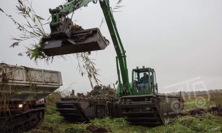 Аренда плавающего экскаватора Waterking WK 90 thumbnail 2