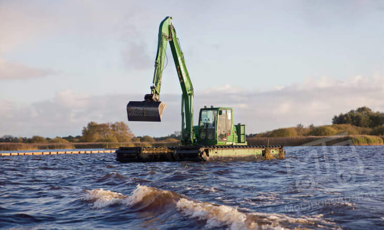 Аренда плавающего экскаватора Waterking WK 90 thumbnail 3