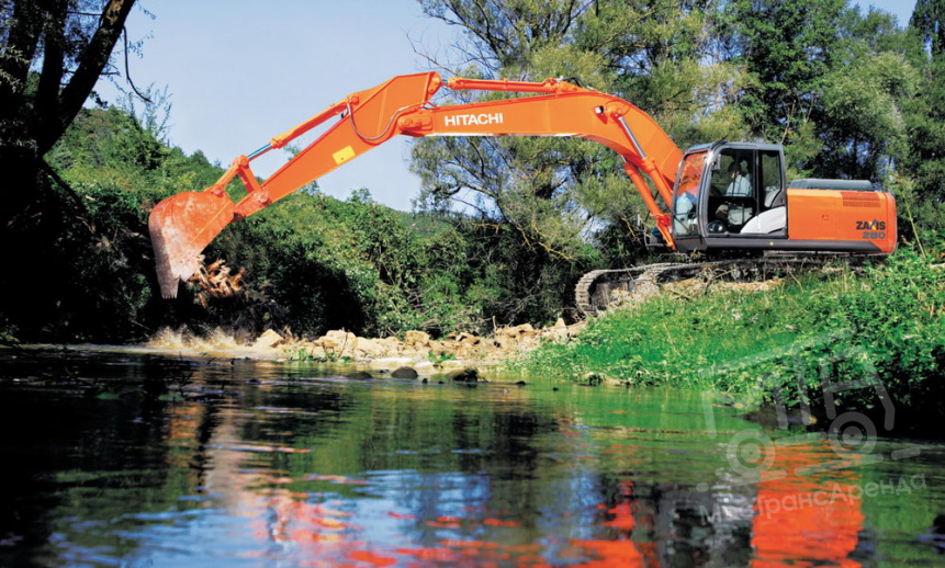 Аренда гусеничного экскаватора Hitachi ZX280-5G thumbnail 0