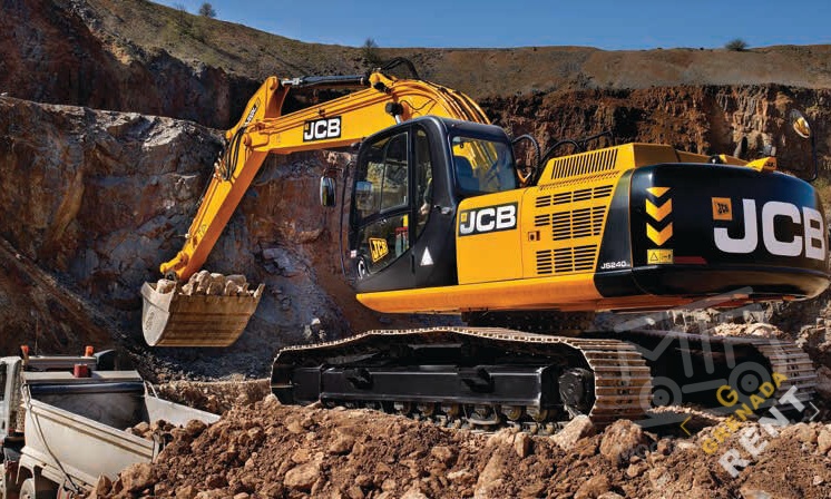Аренда гусеничного экскаватора JCB JS 220 LC thumbnail 0