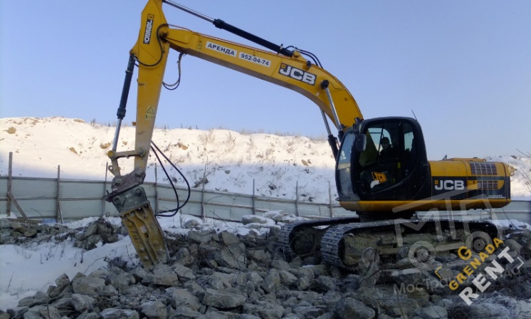 Аренда гусеничного экскаватора JCB JS 220 LC thumbnail 2