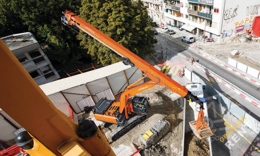 Аренда гусеничного экскаватора с грейфером 30 метров thumbnail 1