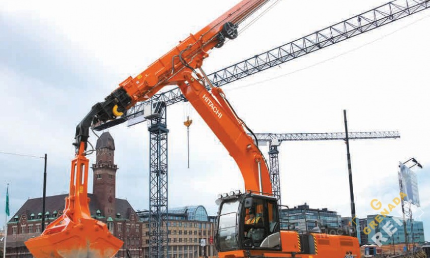 Аренда гусеничного экскаватора с грейфером 30 метров thumbnail 3