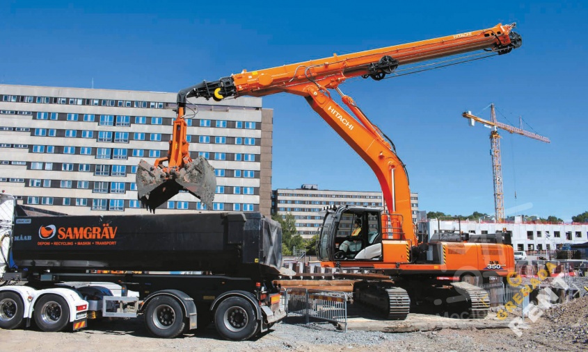 Аренда гусеничного экскаватора с грейфером 30 метров thumbnail 4