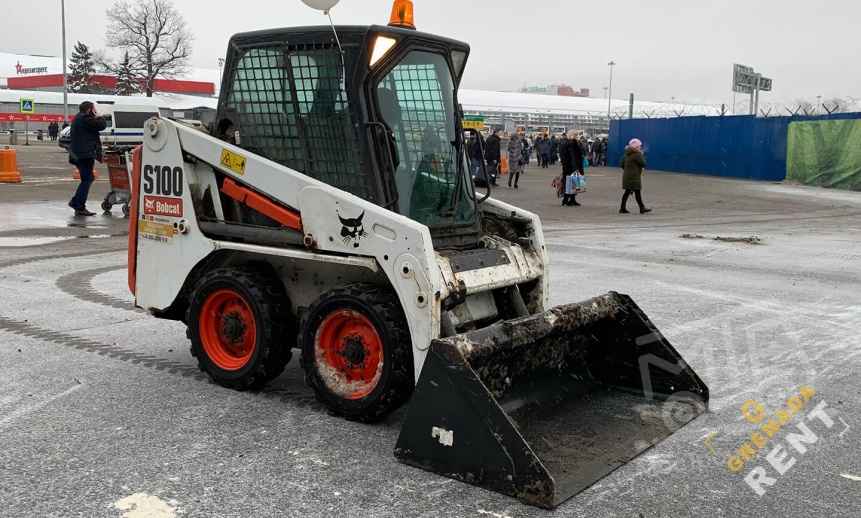 Аренда мини-погрузчика Bobcat S100 thumbnail 1