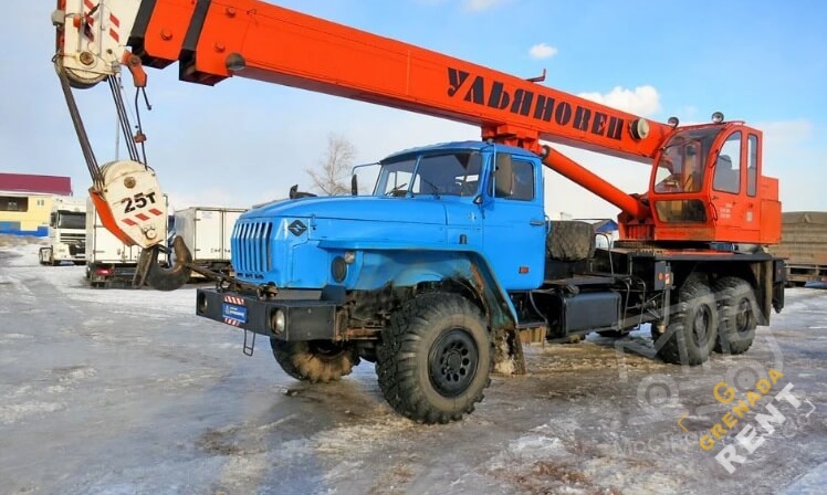 Аренда автокрана Ульяновец - 25 тонн thumbnail 0