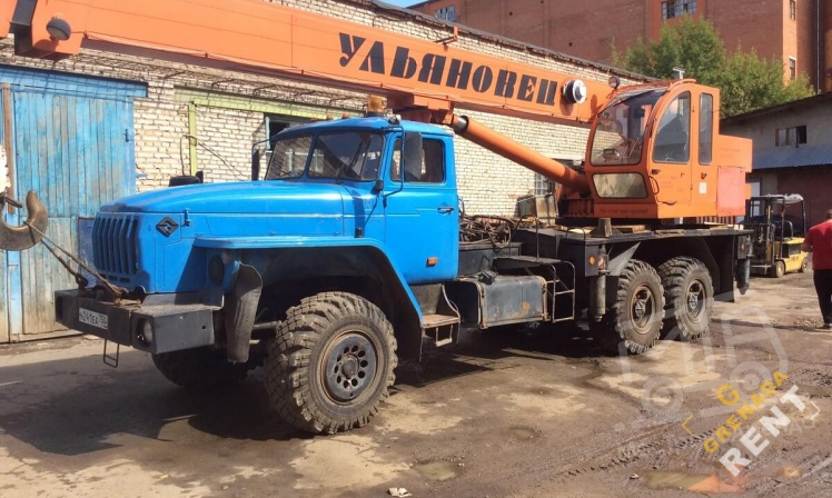 Аренда автокрана Ульяновец - 25 тонн thumbnail 1