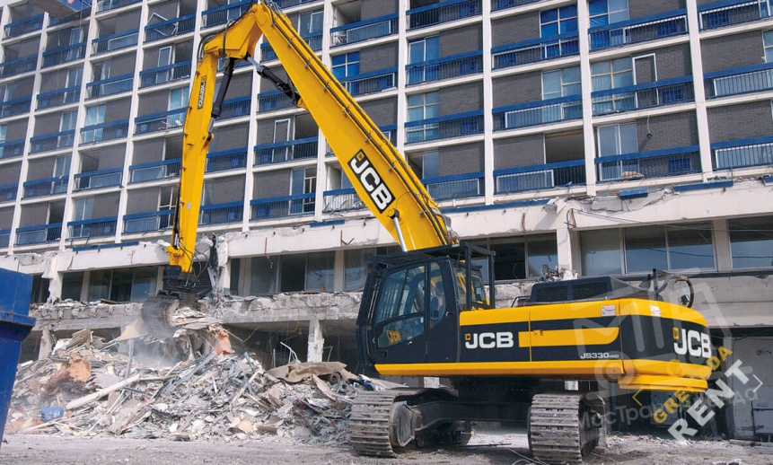 Аренда гусеничного экскаватора JCB JS 330 thumbnail 1