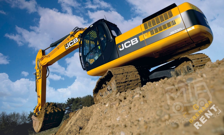 Аренда гусеничного экскаватора JCB JS 330 thumbnail 3