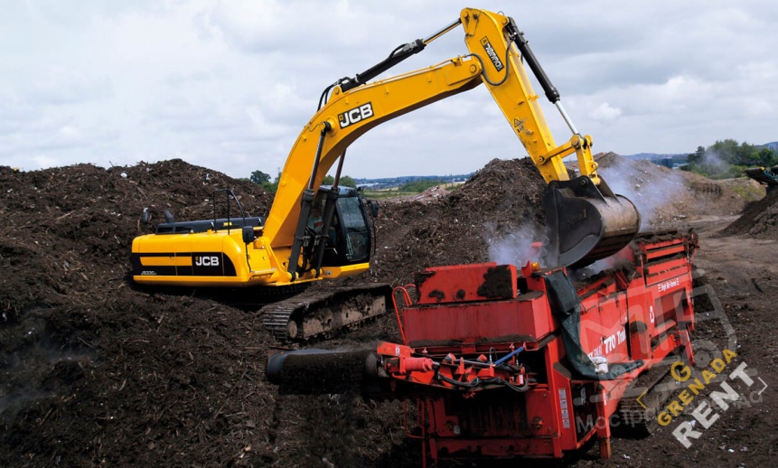 Аренда гусеничного экскаватора JCB JS 330 thumbnail 5