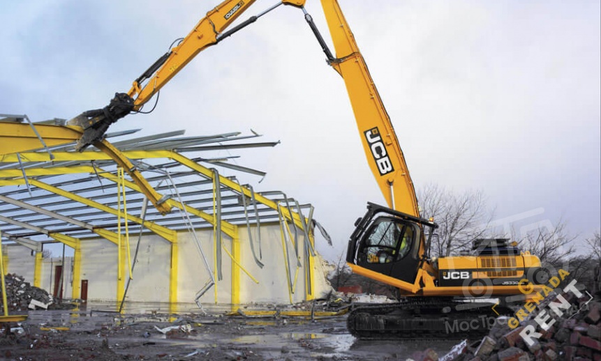 Аренда гусеничного экскаватора JCB JS 330 thumbnail 7