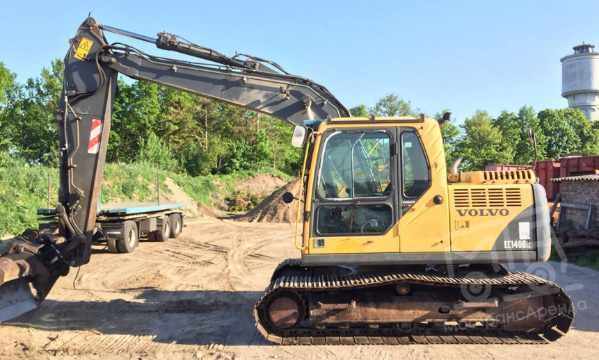 Аренда гусеничного экскаватора Volvo EC140BLC thumbnail 2