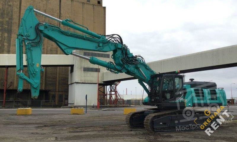Аренда экскаватора Kobelco SK350LC-8 с бетоноломом thumbnail 1