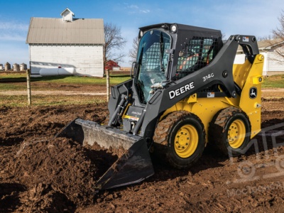 Аренда мини-погрузчика John Deere 314G