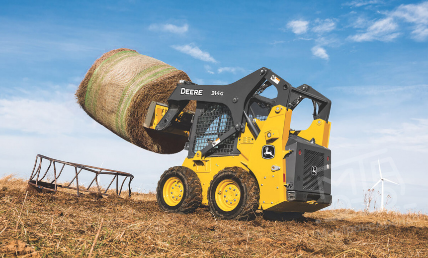 Аренда мини-погрузчика John Deere 314G thumbnail 2