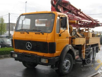 Аренда бетононасоса MERCEDES Putzmeister - 28 м