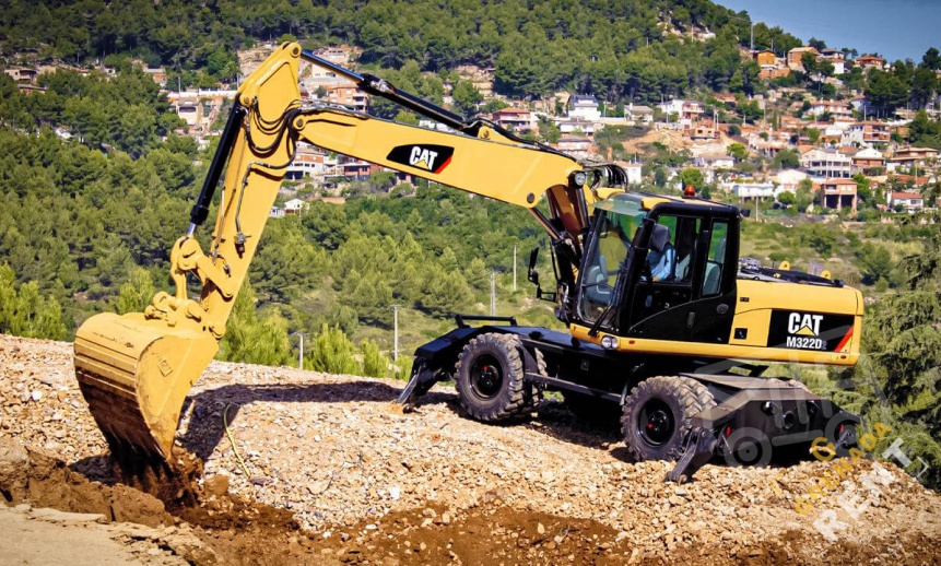 Аренда колесного экскаватора Cat M322D2 thumbnail 0