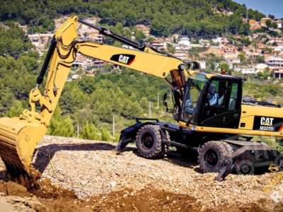 Аренда колесного экскаватора Cat M322D2
