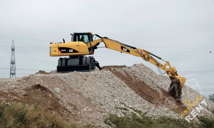 Аренда колесного экскаватора Cat M322D2 thumbnail 1