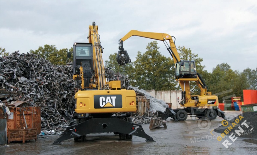 Аренда колесного экскаватора Cat M322D2 thumbnail 2