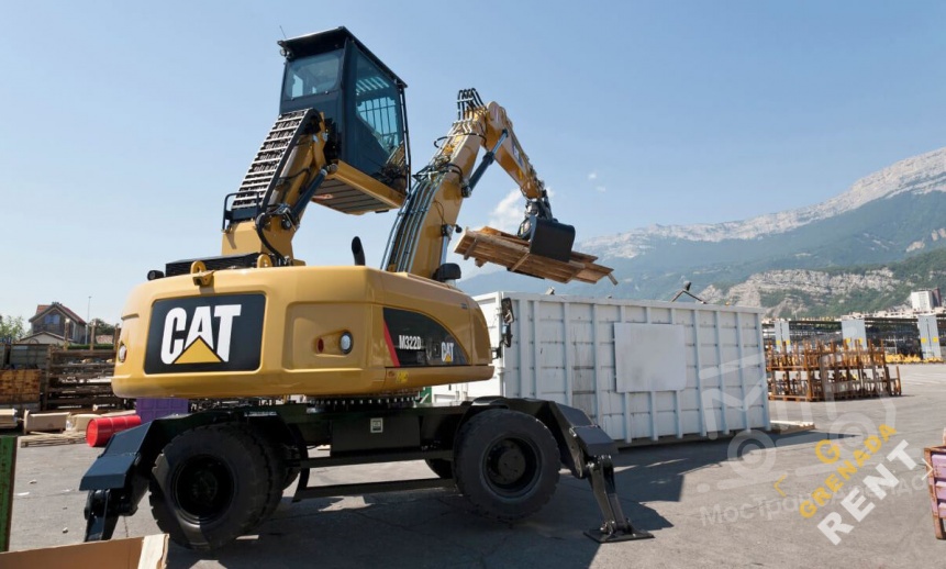 Аренда колесного экскаватора Cat M322D2 thumbnail 3